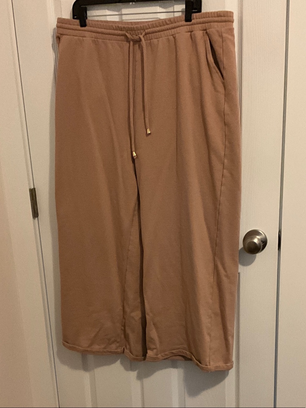 G by Giuliana Tan Drawstring Hybrid Shorts